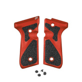 TONI SYSTEM Guancette 3D per Beretta 92-96-98 Elite LTT-M9A1 Rosso