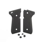 TONI SYSTEM Guancette Vybram per per Beretta 92-96-98 Elite LTT-M9A1 Nero
