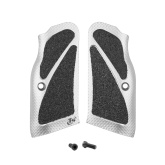 TONI SYSTEM Guancette X3D Lunghe - Fusto Small per Tanfoglio Argento