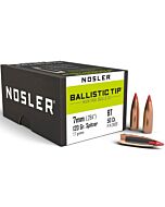 NOSLER Palle Ballistic Tip 284" 120gr SP Red Tip #28120 (50pz)