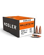 NOSLER Palle Ballistic Tip 224" 40gr SP Orange Tip #39510 (100pz)