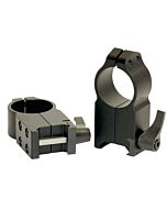 WARNE Magnum Attacco WEAVER Anelli 30mm Extra-Alti con Leva #216LM