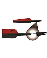 CARBON EXPRESS Crossbolt Fletching Nock Cocca Dardo <-> Freccia