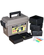MTM ACC-223 Cassetta Ammo Can Combo con Maniglia + 4 Scatole RS-100 (400colpi)