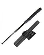 ESP Manganello Bastone Telescopico Nero Temprato 65cm + Fondina #ExB-26H Police Pro