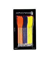 SKORPION PISTOLA Balestra Dardo 3 Colori (12pz)