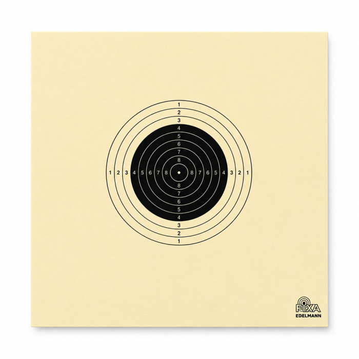 EDELMANN Numbered Targets for 10 Meter Air Rifle (250 pcs) #1000SN