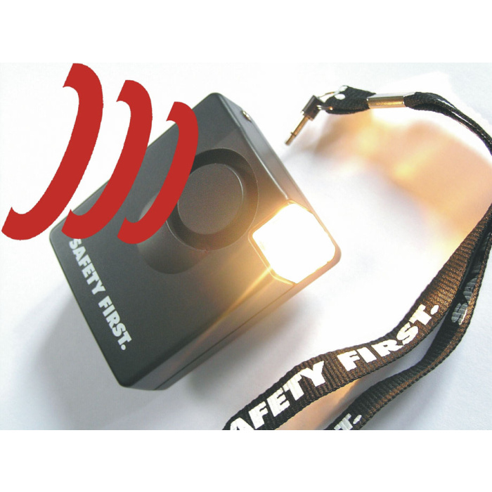 SAFETY FIRST Anti-theft Alarm + Flashlight