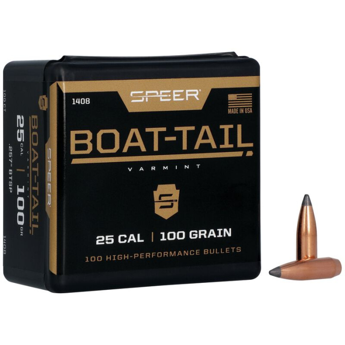 SPEER Palle Boat Tail 257" 100gr Spitzer BTSP #1408 (100pz)