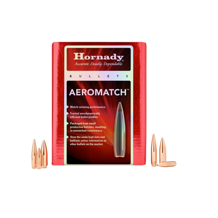 HORNADY AEROMATCH® Palle da Carabina *Gruppo