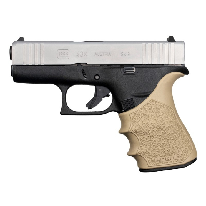 HOGUE Guance Sintetiche Sleeve Glock 42,43 FDE #18203