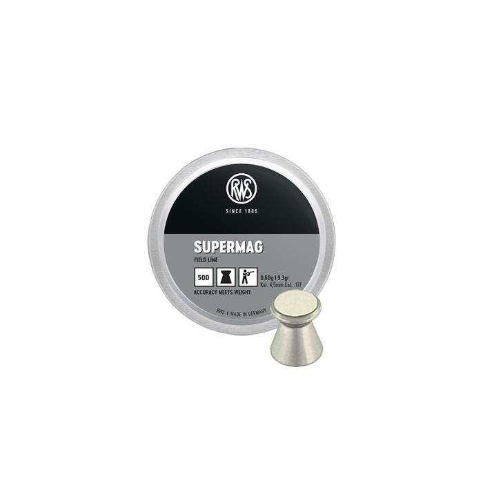 RWS SUPERMAG Field Line 4.50mm 0.60g/9.30gr (500pz)