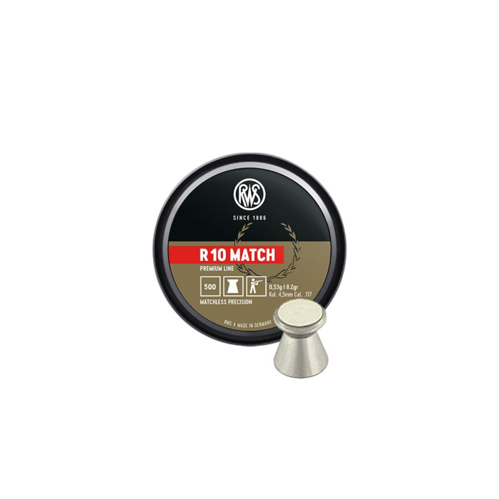 RWS R10 Match Rifle 4,48mm 0,53g/8,2gr (500 Stk)