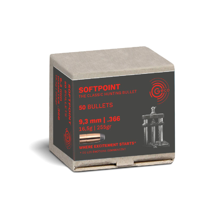 GECO Palle 366" 255gr (9,3mm / 16,5g) (50pz) #2145448