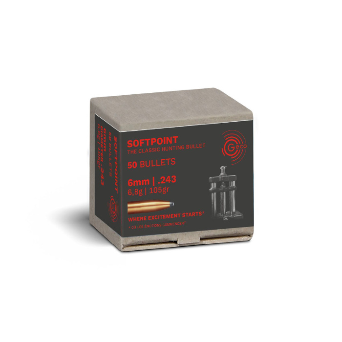 GECO Palle SP 243" 105gr (6mm / 6,8g) (50pz) #2145855