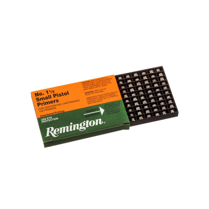 REMINGTON Zündhütchen Zentralfeuer 1-1/2 Kleine Pistole #22600 (100pz)