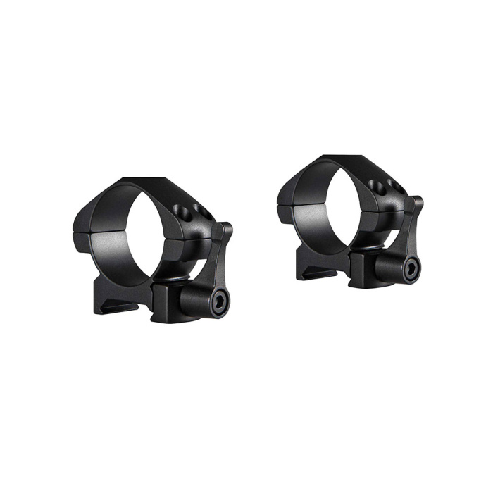 HAWKE Anelli Precision 30mm Bassi per Base Weaver con Leva #23015
