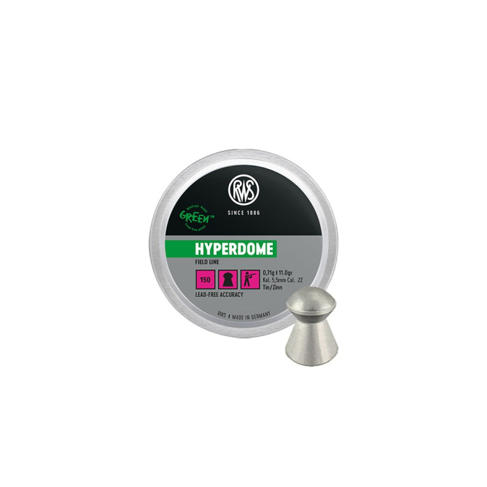 RWS HYPERDOME *Zinco 5.50mm 0.71g/10.96gr (150pz)