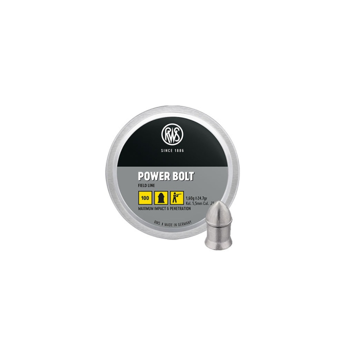 RWS POWER BOLT 4.50mm 0.92g/14.2gr (150pcs)