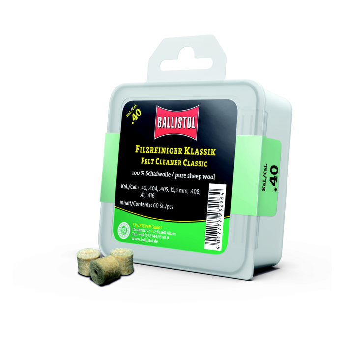BALLISTOL Feltrini Classici Cal.40 (60 pezzi)