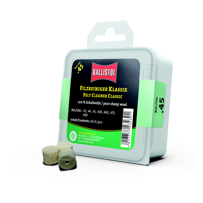 BALLISTOL Feltrini Classici Cal.45 (60 pezzi)