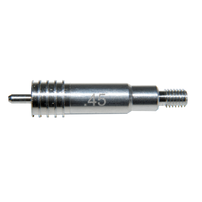 BALLISTOL Aluminium-Adapter für Tücher Kal. 45 Außengewinde M5 #23301