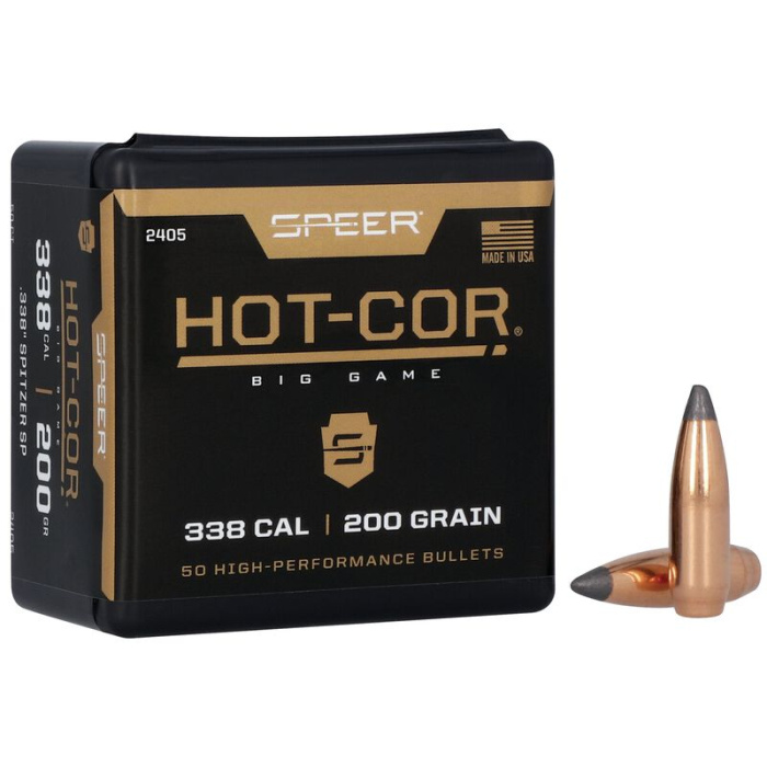 SPEER Palle Hot-Cor 338" 200gr SP #2405 (50pz)