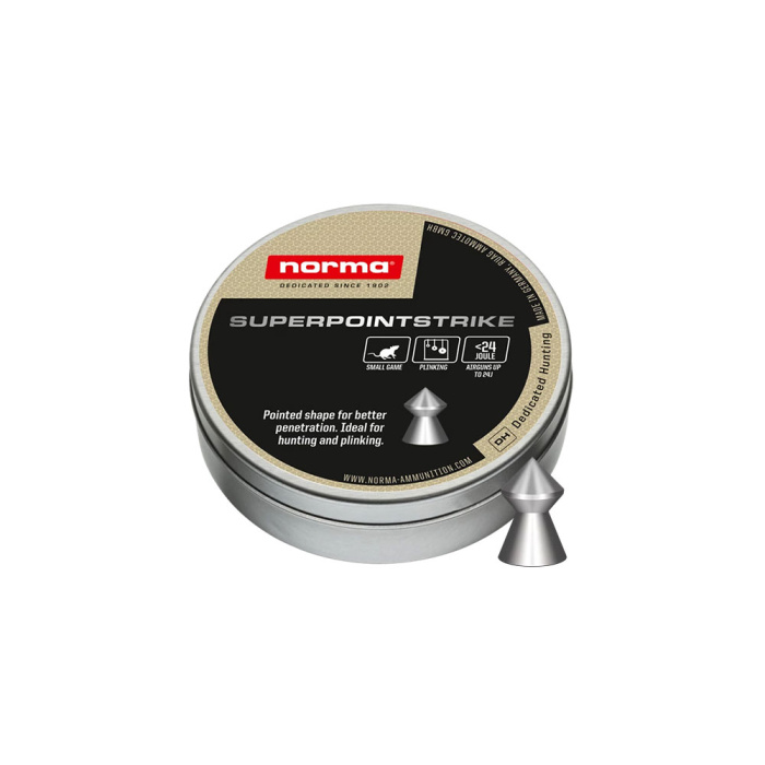 NORMA Superpoint Strike Pallini 5.51mm 0,94g / 14.5gr (250pz)