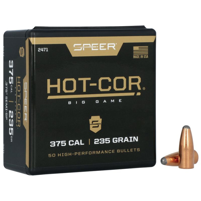 SPEER Palle Hot-Cor 375" 235gr Halbspitz SP #2471 (50pz)