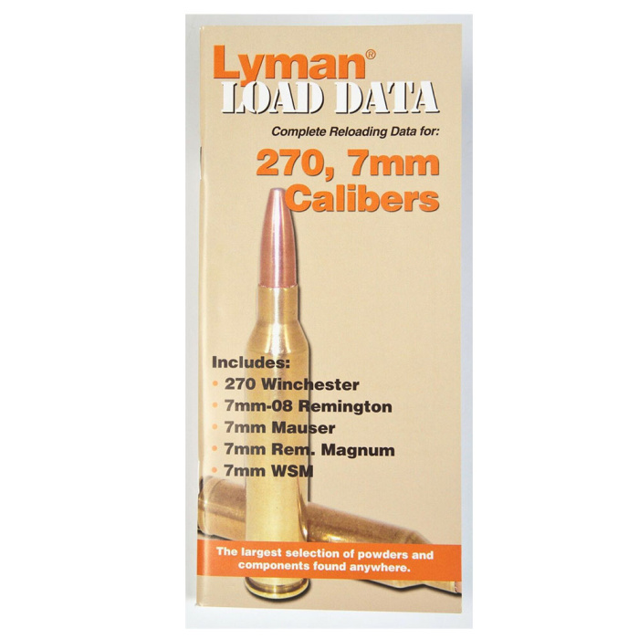 LYMAN Ladedaten für 7mm, .270 Kaliber #9780012