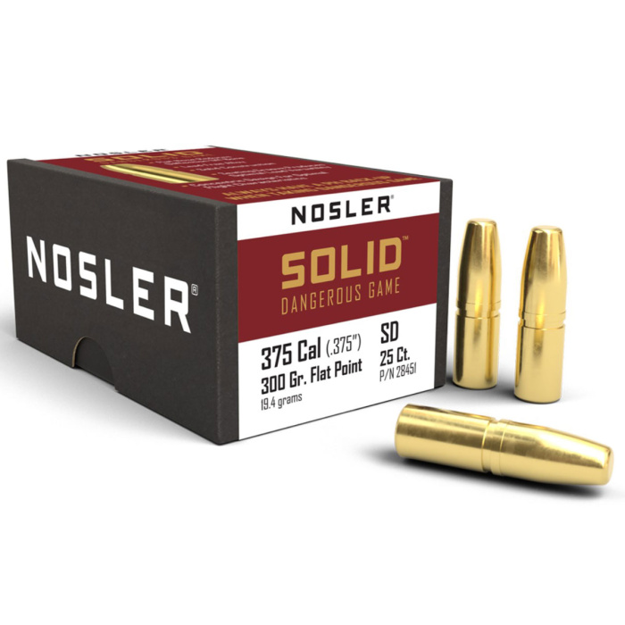 NOSLER Palle SOLID 375" 300gr FP #28451 (25pz)