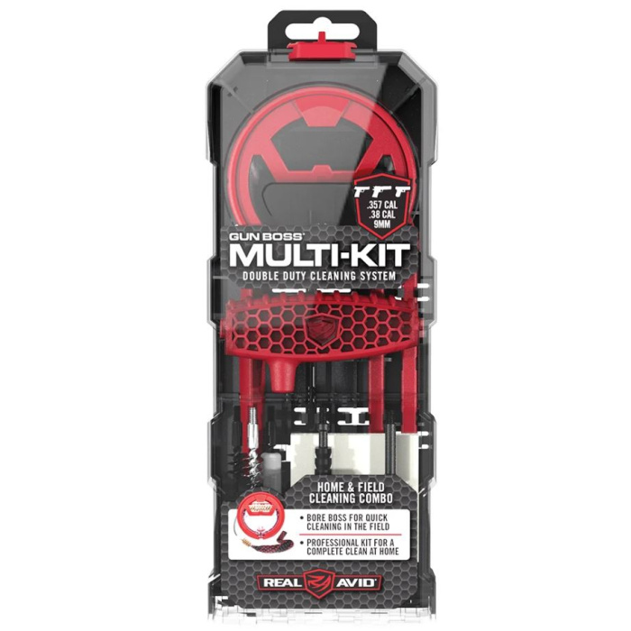 REAL AVID Gun Boss Multi-Kit - Cal .357 / .38 / 9mm #AVGBMK9MM