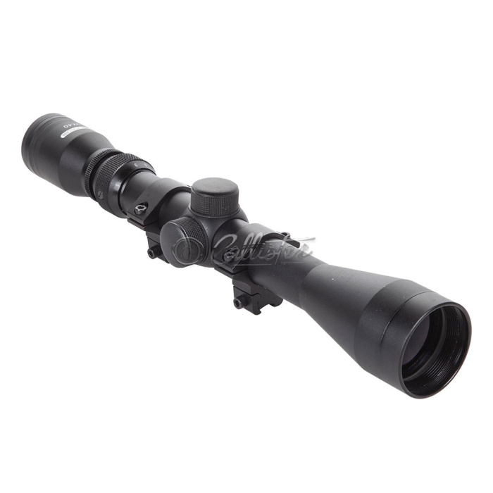39Optics Zielfernrohr 3-9x40 Plex-Visier (Montage inklusive)