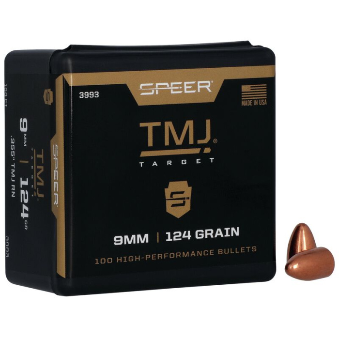 SPEER Palle TMJ 355" 124gr TMJ #3993 (100pz)