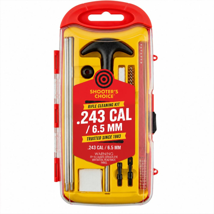 SHOOTER'S CHOICE Kit pulizia armi cal .243/6,5 mm #SHF-SRS-65