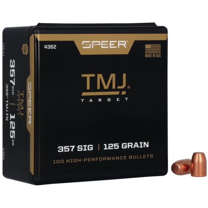 SPEER Palle TMJ 355" 357 SIG/38 Super 125gr TMJ  #4362 (100pz)