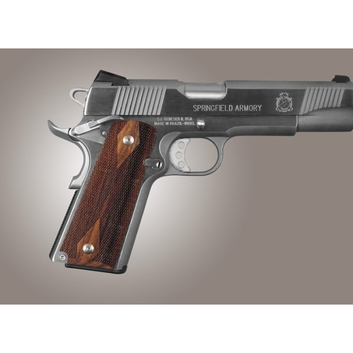 HOGUE Guance in Legno Colt 1911 Zigrinato Panel Pau Ferro #45311