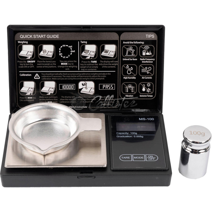 39SHOOTER Electronic Scale for Reloading 100g/0.005g