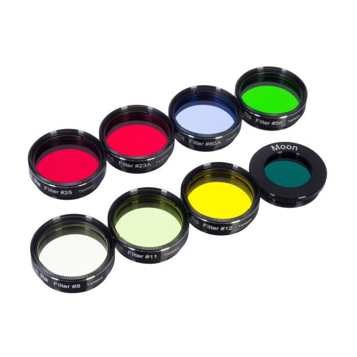Set de filtres Levenhuk F8 “Système solaire”
