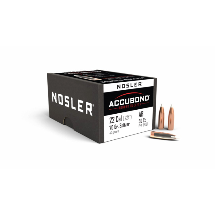 NOSLER Palle Accubond Palle 224 70gr SP #53780 (50pz)