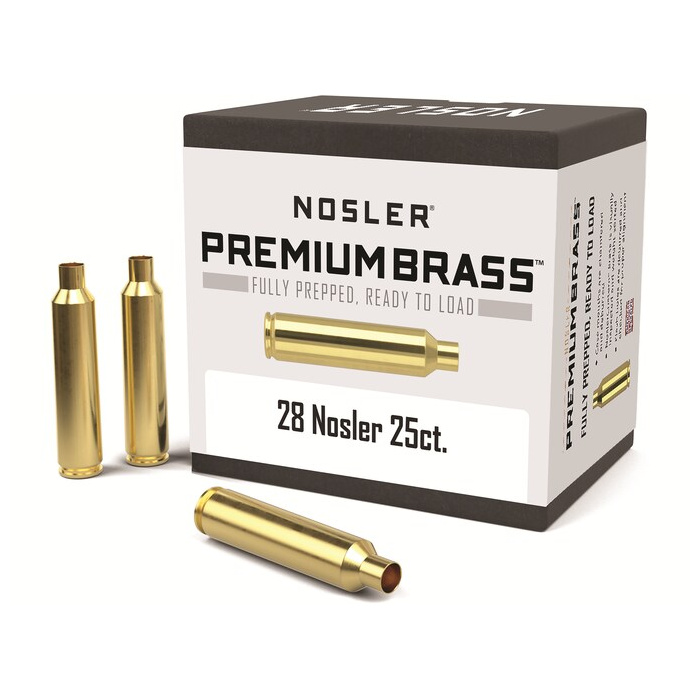 NOSLER Cartuchos 28 Nosler #10150 (25pz)