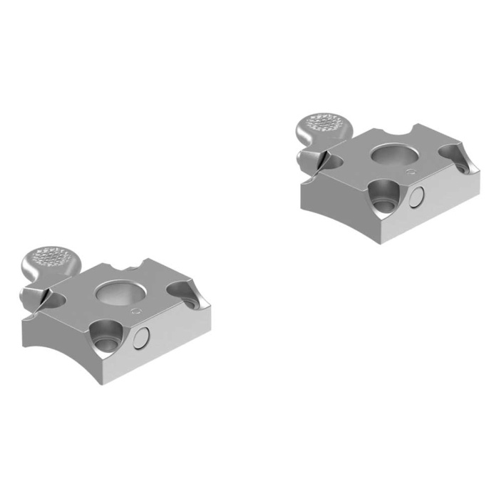 LEUPOLD Base de fixation rapide 2pcs Browning X-Bolt Argent #66085