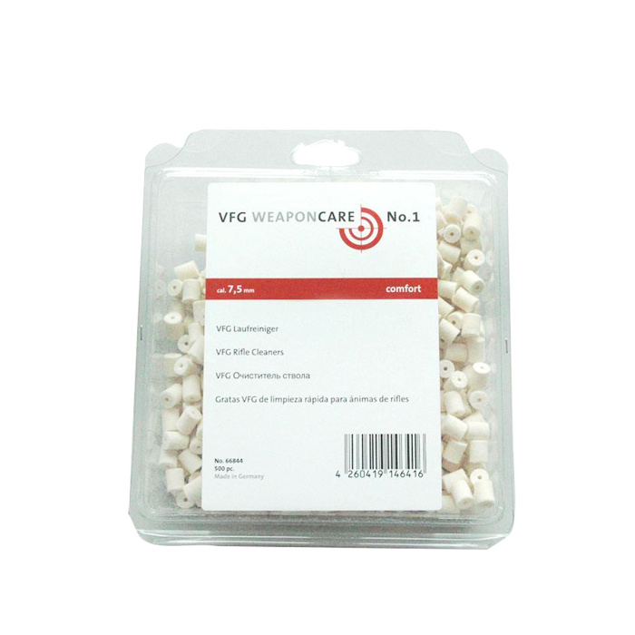 VFG Feltrini forati per Carabina Cal.30 / 7,5mm (500 pezzi)
