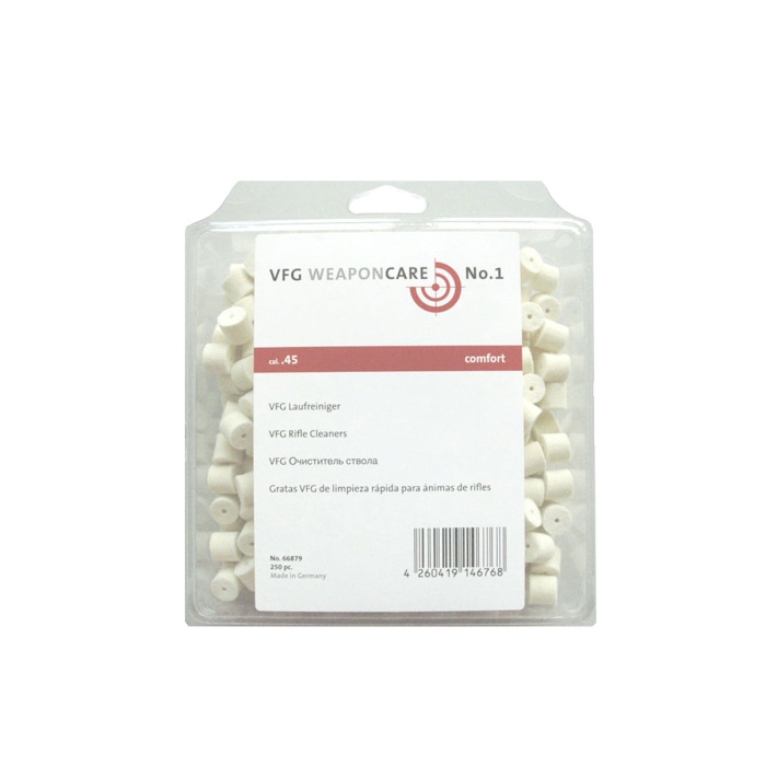VFG Feltrini forati per Pistola Cal.45 (250 pezzi)
