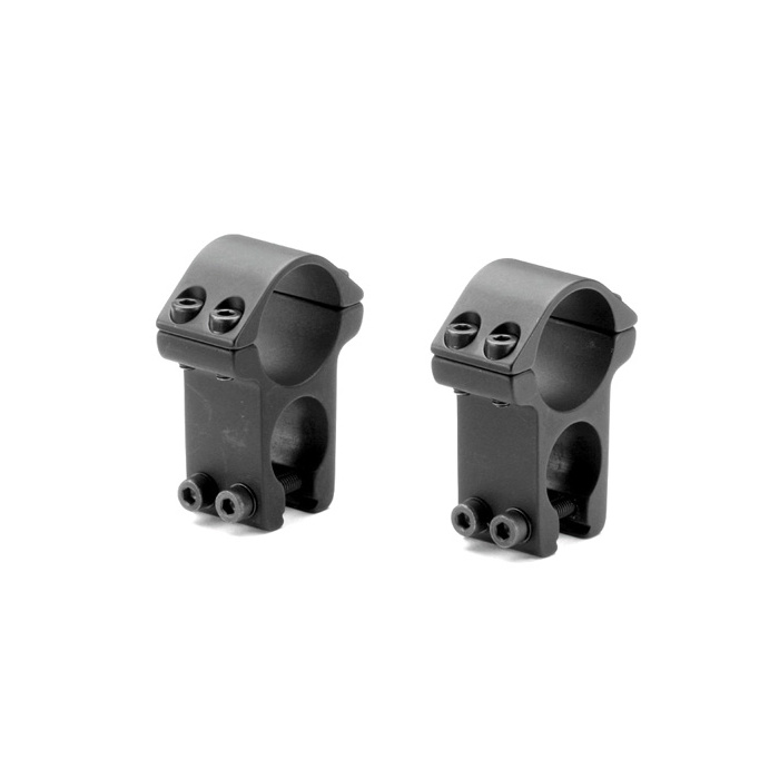 SPORTSMATCH Attacco 11mm (2pz) Anelli 1" Hight See-Thru #HST46C