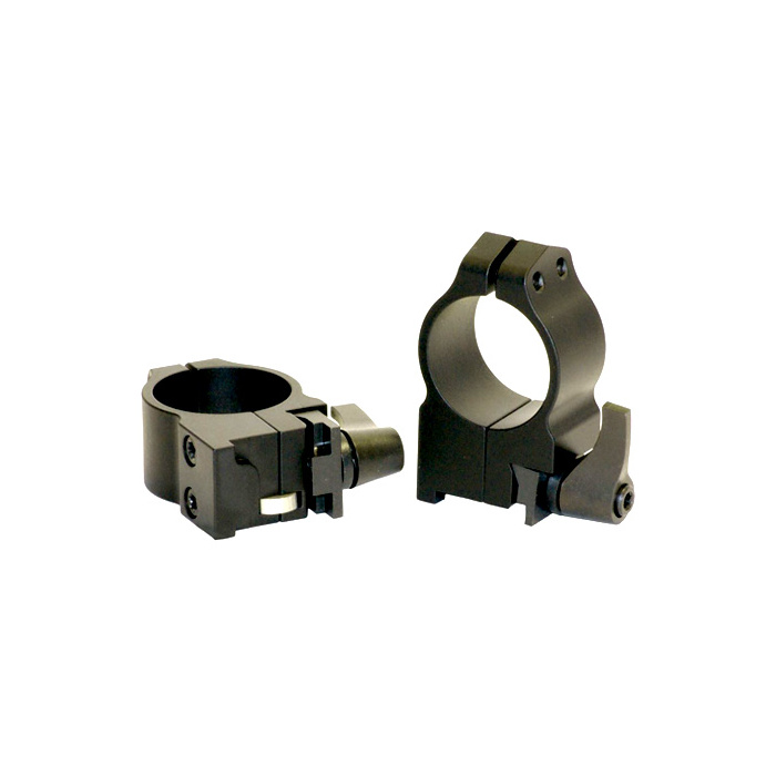 WARNE Attacco per RUGER M77 | Anelli 30mm | Alti | con Leva