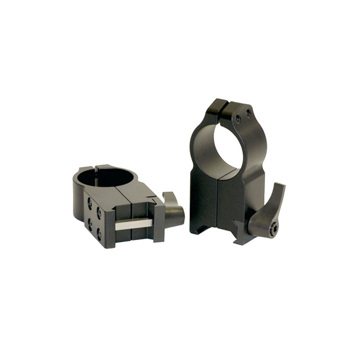 WARNE Magnum Attacco WEAVER Anelli 30mm Extra-Alti con Leva #216LM