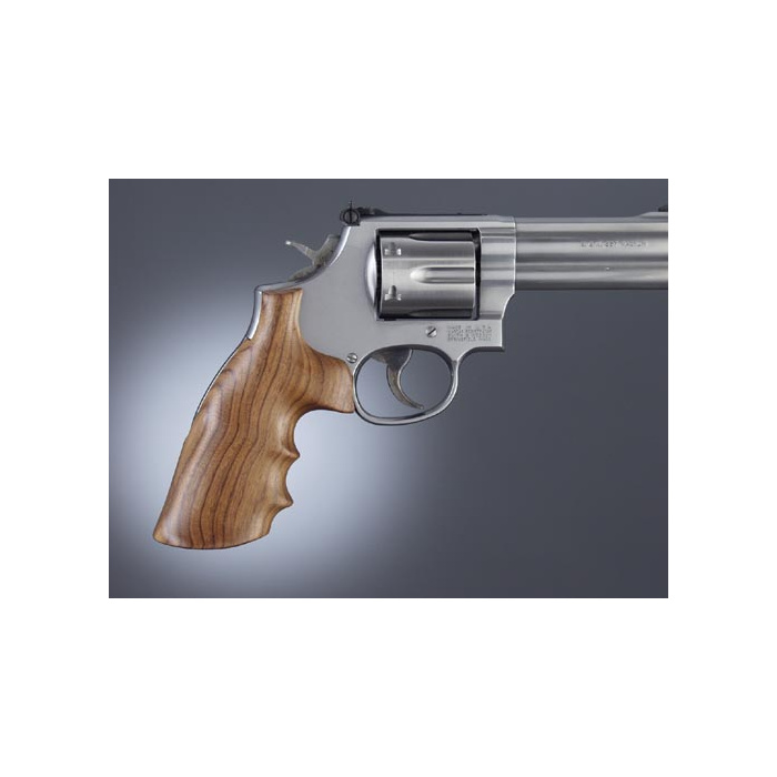 HOGUE Guance in Legno S&W K/L Round->Square Pau Ferro #19302