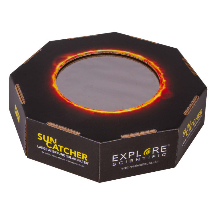 EXPLORE SCIENTIFIC Filtro Solare Sun Catcher per Telescopi con una Apertura di 60–80 mm #73044