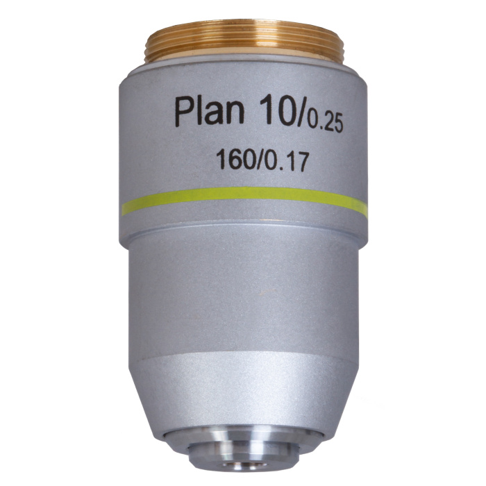 Obiettivo planacromatico Levenhuk MED 10x